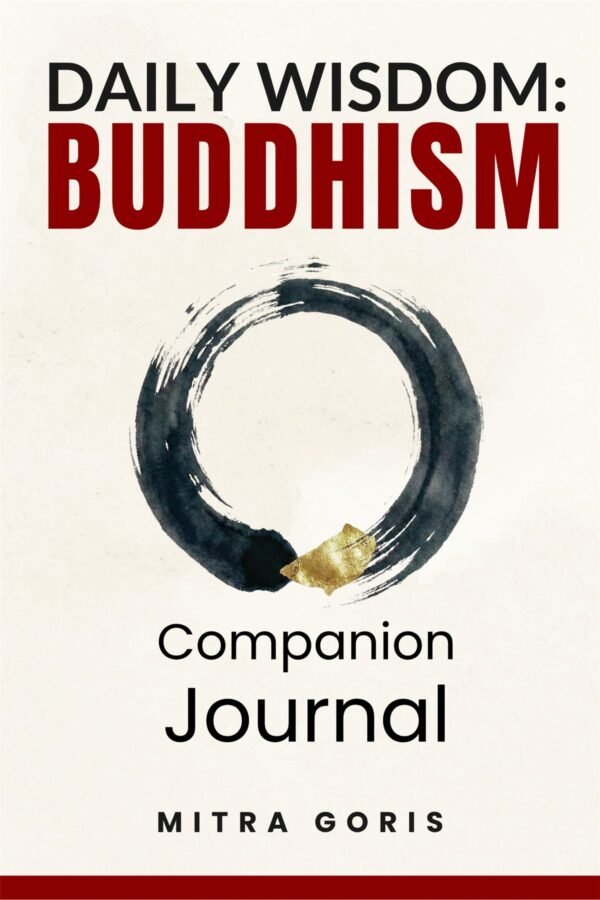 Cover of Daily Wisdom: Buddhism, Companion Journal by Mitra Goris